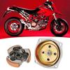 6T T8F Clutch Drum Bell Housing+ Plate Fit for Mini Pocket Quad Dirt Bike ATV 47cc 49cc