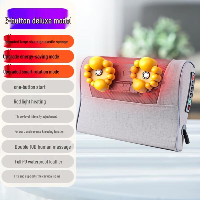 Cervical Neck Massager Pillow with Heat