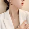 Ожерелья для женщин корейская мода сексуальная женская ключичная цепочка ювелирные изделия бабочка кулон ожерелье