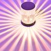 Led Crystal Table Lamp 3/16 Colors Rechargeable Romantic Diamond Lamp Bedroom Bedside Night Light