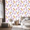 Sweets unicorns wallpaper for living room and bedroom 50x1000
