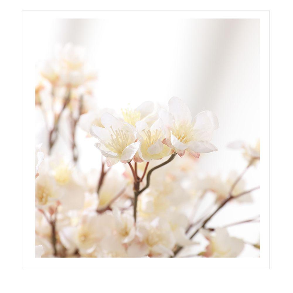 Рождественские украшения Рождественский декор DIY Реквизит Искусственный цветок Цветущая вишня Поддельный цветок Ветка сакуры