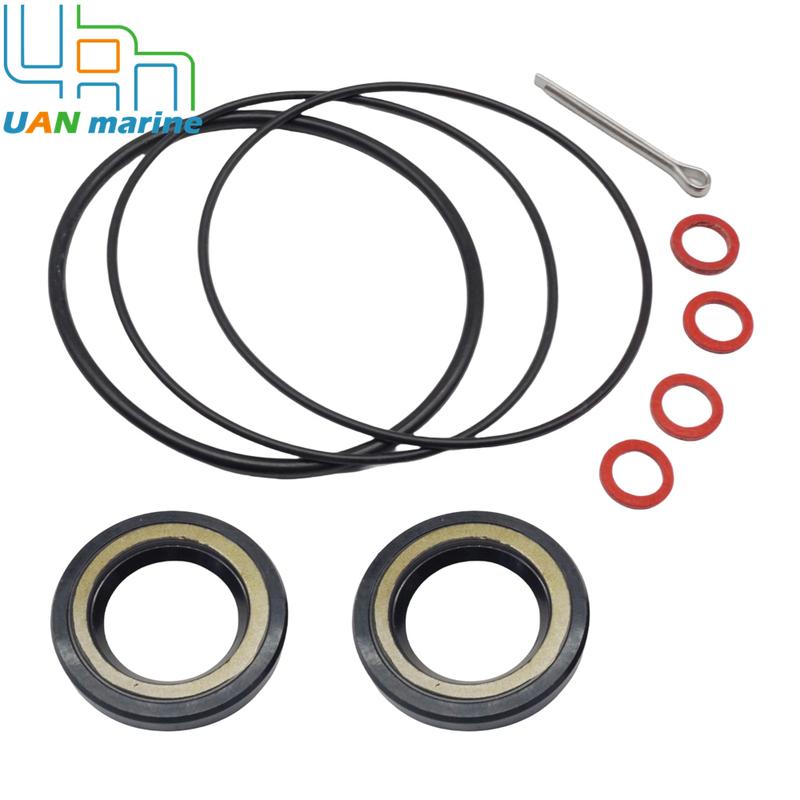 93101-22067-00 O-ring Outboard Lower Unit Prop Shaft Gearcase Oil Seal Kits for Yamaha 2/4 str 30 40 50 60HP O-ring 93210-74775