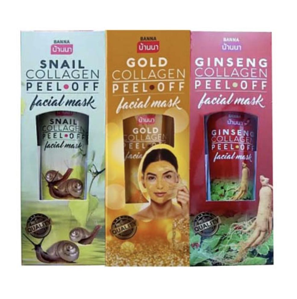 Banna Charcoal Collagen Peel-Off Facial Mask 120 Ml