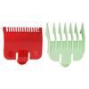2pcs Professional Cutting Guide Comb 1.5mm 3mm Set Colorful Limit Comb Set for Electric Hair Trimmer Shaver