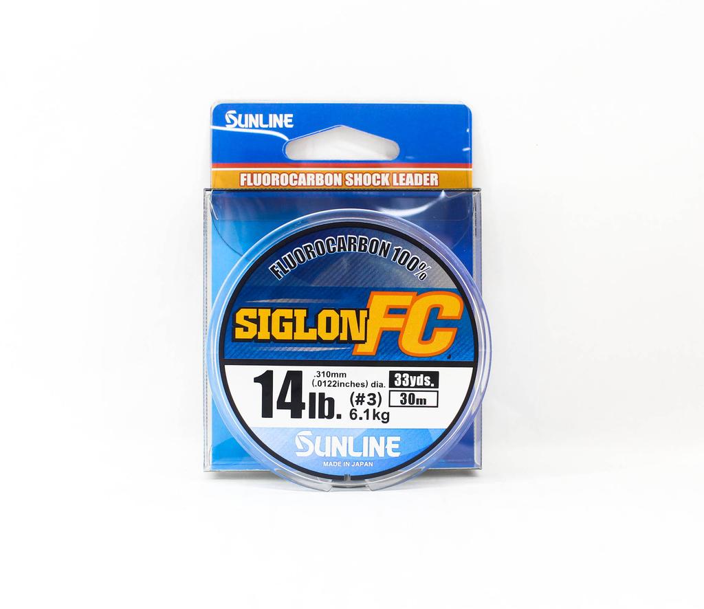 Sunline Fluorocarbon Leader Siglon FC 100% 30m 14lb Diameter 0.31mm (8203)