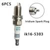 4 PCS IK16 5303 Car Candle IRIDIUM POWER Spark Plug Glow Plug for Toyota Nissan Honda Hyundai Kia Mercedes-Benz IK16-5303