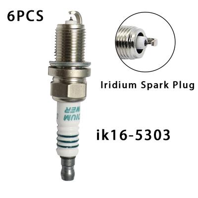 4 шт. IK16 5303 Автомобильная свеча IRIDIUM POWER Свеча зажигания Свеча накаливания для Toyota Nissan Honda Hyundai Kia Mercedes-Benz IK16-5303
