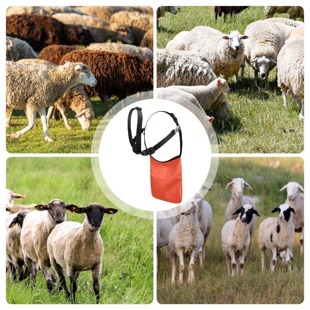 Adjustable Strap Goats Anti Breeding Apron Breathable Anti Mating Sheep Skirt  Goat Farming