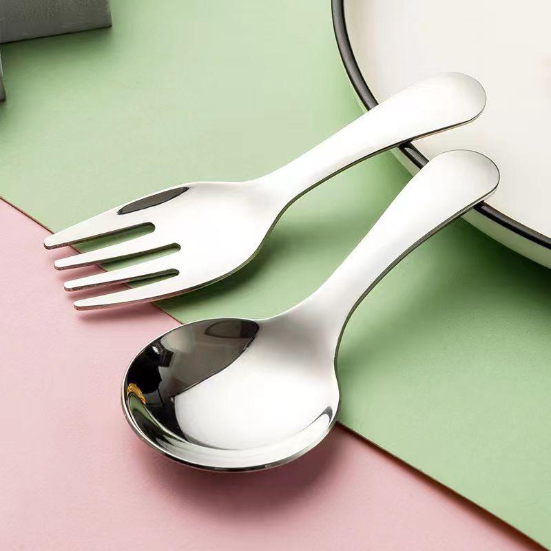 Мини портативная ложка вилка столовая посуда походный набор из нержавеющей стали для обеда походный лагерь принадлежности для приготовления пищи