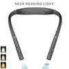 LED Neck Reading Light with Eye Protection - USB Rechargeable for Running & Reading