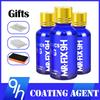 3шт 9H автомобильное жидкое керамическое покрытие супер гидрофобное стеклянное покрытие набор полисилоксан и наноматериалы керамика для автомобилей
