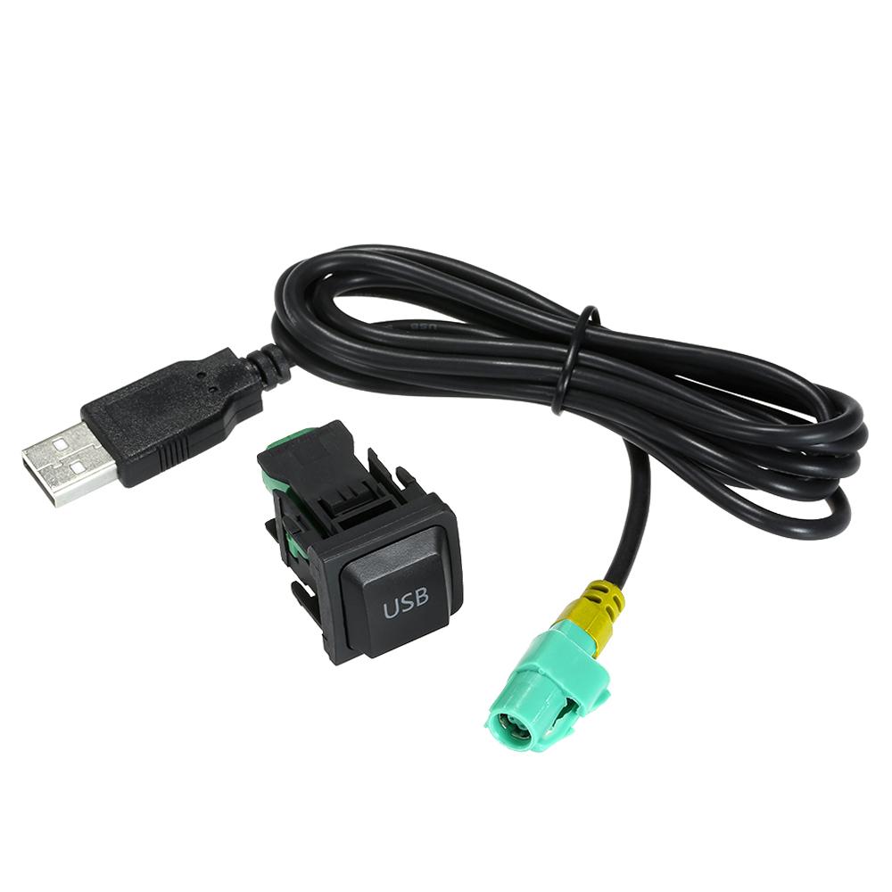 USB-адаптер-кабель Проводной кабель-переходник для CD-плеера Радио 130 см