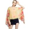 Printed Chiffon Scarf Multifunctional Beach Scarf Cycling Sun Shading and Sun Protection Shawl