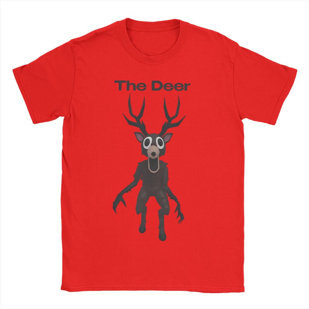 Футболки Унисекс The Deer 99 Nights In The Forest WoUnisex Игровые Геймерские Повседневные Футболки из Чистого Хлопка С Круглым Вырезом С Коротким Рукавом Топы