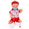 Кукла-реборн, 18 дюймов, новорожденная кукла с одеждой, бутылочкой для кормления, подарочная коллекция для