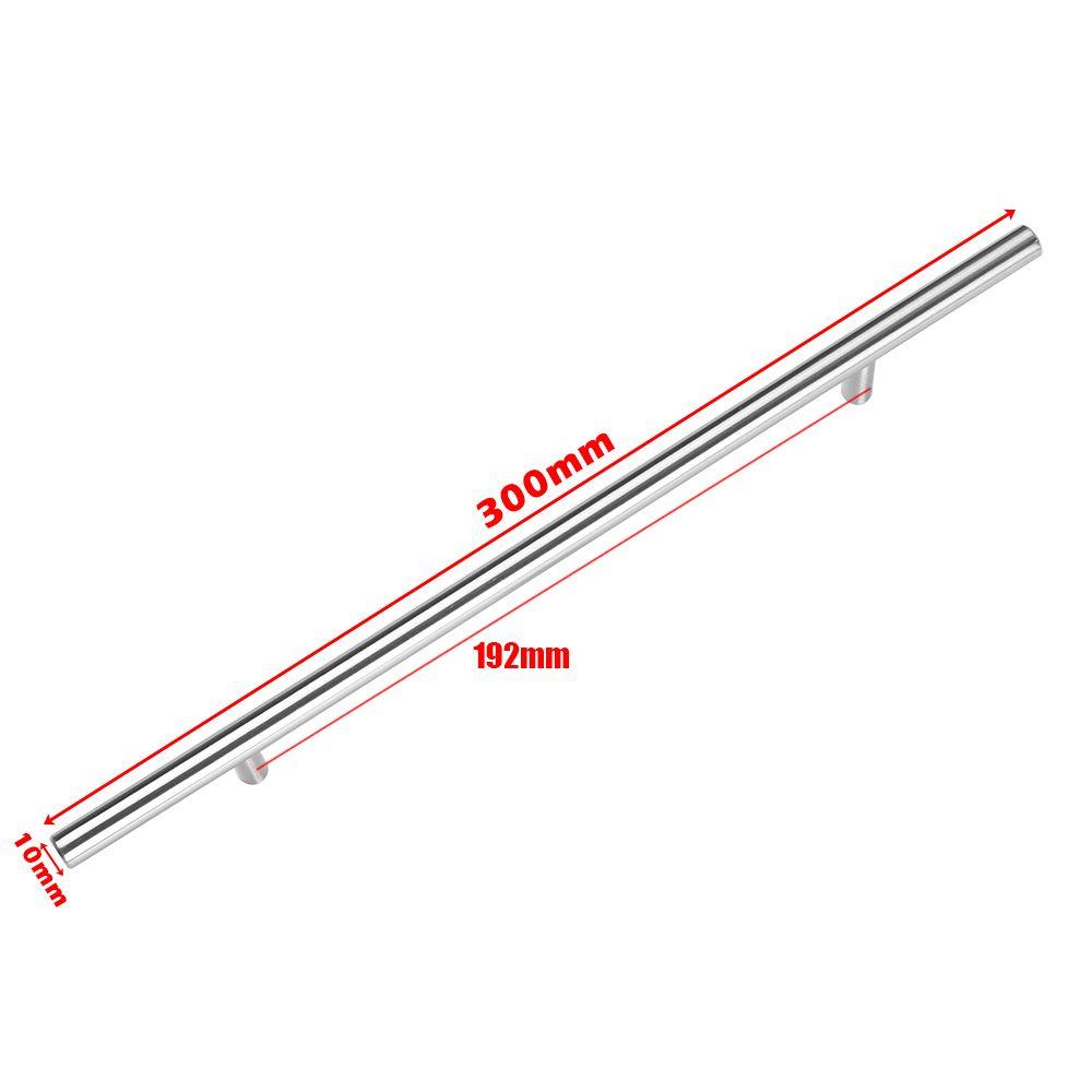 Component Cabinet Handles Hardware Door Knobs Stainless Steel  Knobs Wardrobe Pulls T-Bar Handle