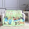 Перейти к Лоферы Одеяло с мультяшным принтом Теплое одеяло с фланцем Мягкое и удобное одеяло Плед Подкладка для кровати Подарок на день рождения