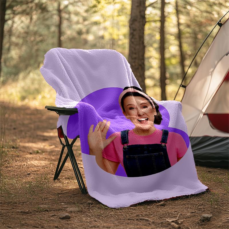Ms. Rachel Theme Printed Blanket - Perfect for Couch, Bed, Travel & Outdoor Use | Machine Washable, Cozy & Durable.