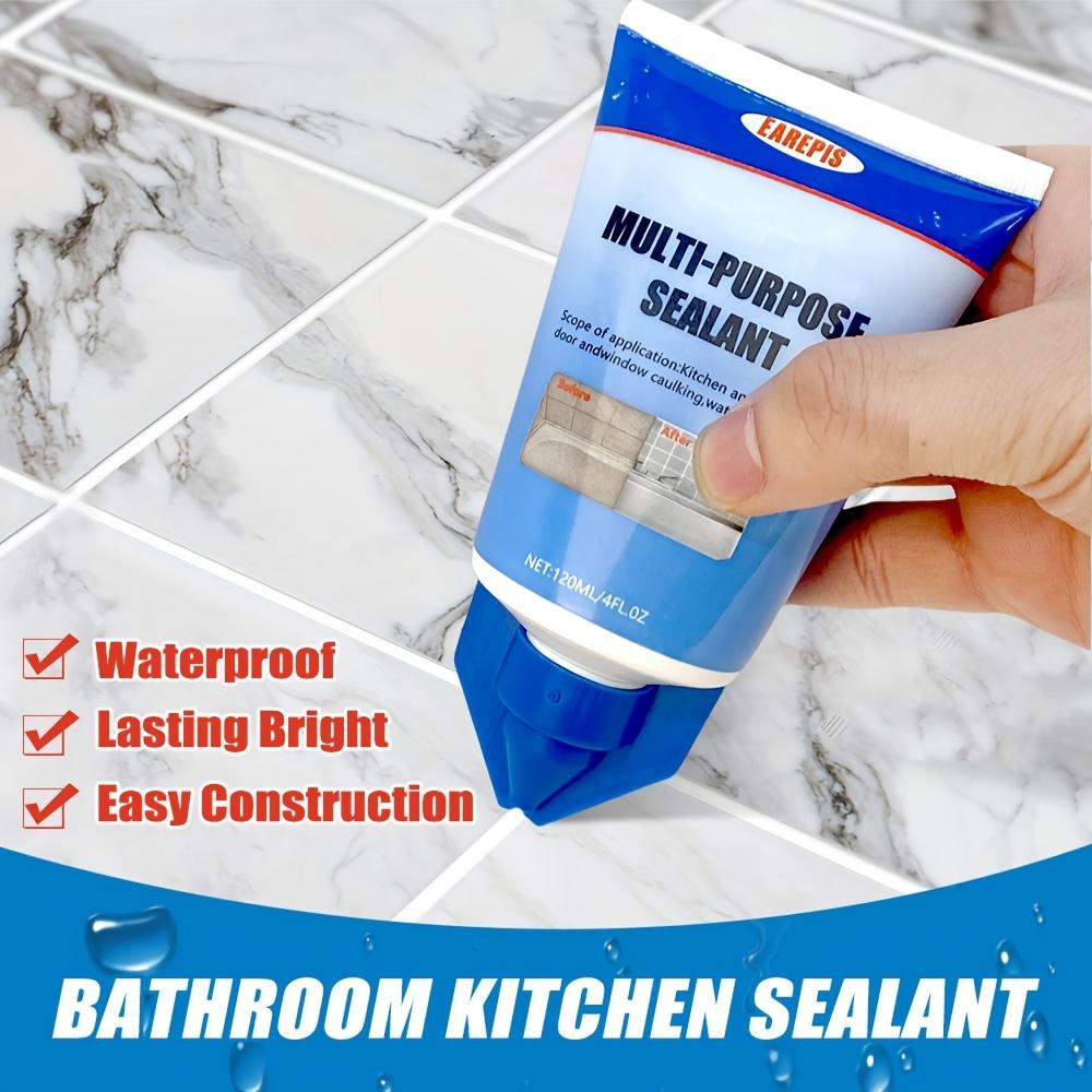 Прочный затирочный состав для бесшовной отделки, с заостренным носиком для легкого нанесения. Подходит для затирки плитки в душевых, вокруг ванн