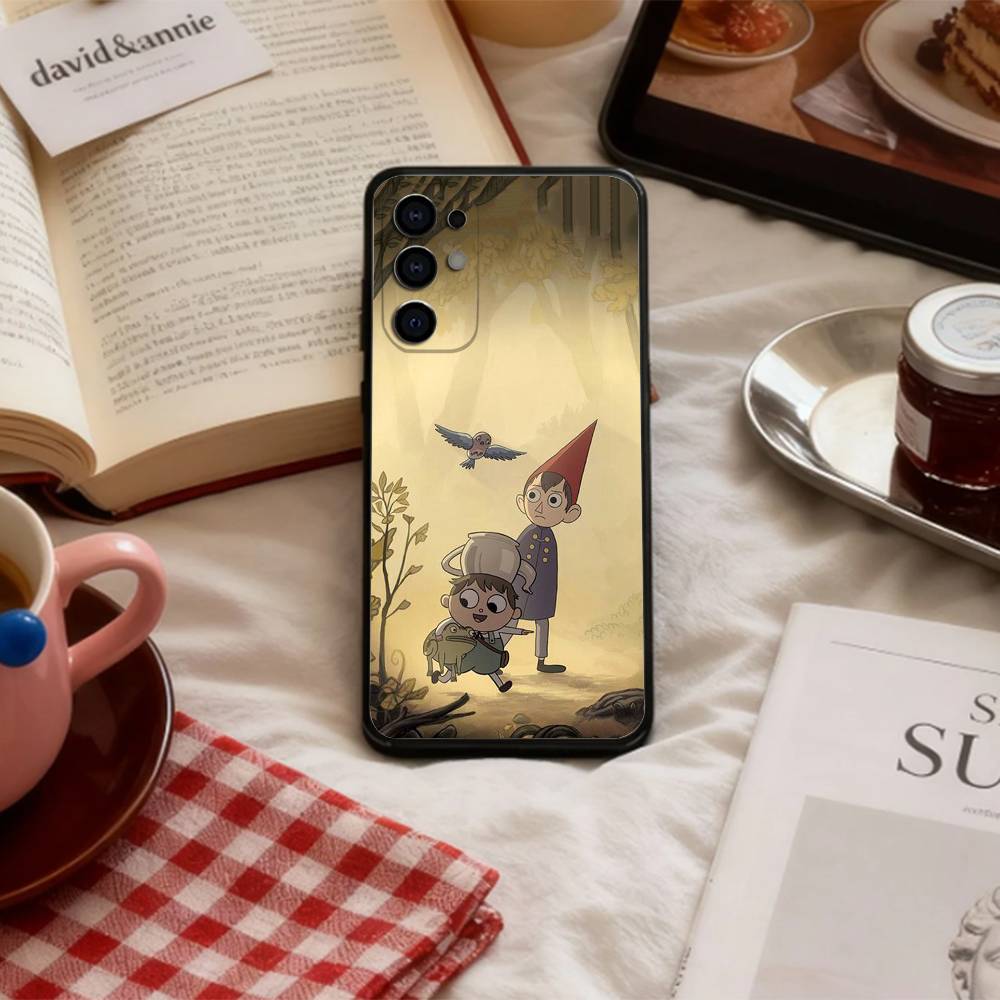 Чехол для телефона 'Темная фея над садовой стеной' для Samsung S 25,24,23,22,30,21,10,9,Ultra,Plus,Lite,FE,4,5 G Мягкий черный чехол