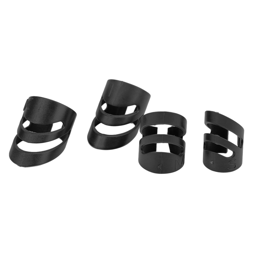 4 шт. Напальчники для гитары, защита кончиков пальцев, набор аксессуаров для инструмента, комплект для бас-гитары, банджо