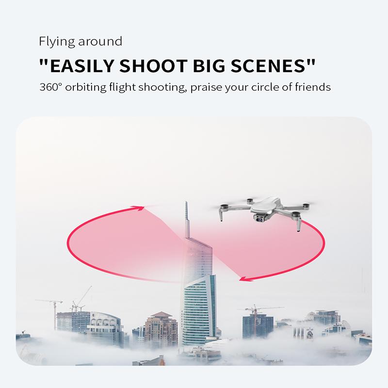 Новый мини-дрон L500 Pro, 4K, профессиональный, 5G, GPS, HD, двойная камера, бесщеточный двигатель, складной квадрокоптер, дистанционное управление, расстояние 1,2 км