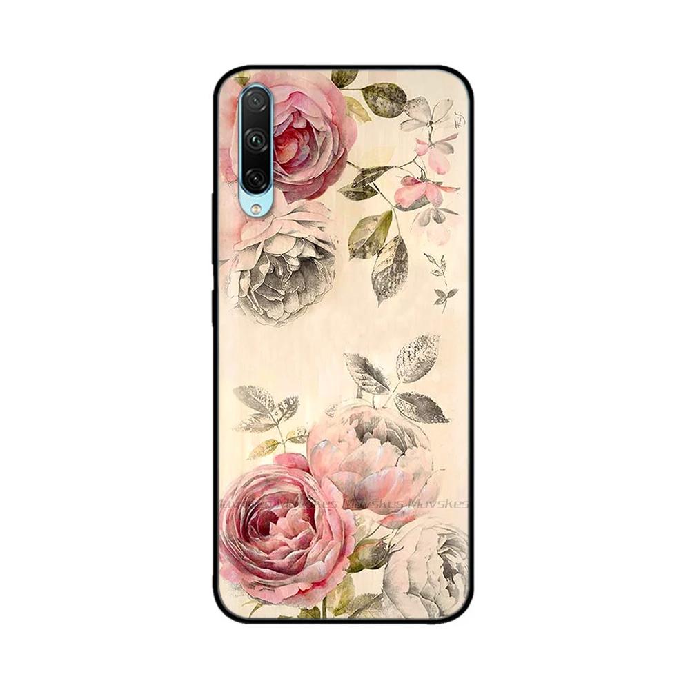 Чехол на Honor 30i Чехол Мягкая Силиконовая Задняя Крышка Чехол для Телефона Для Huawei Honor 30i Чехол LRA-LX1 Honor30i 30 i Мультяшный Бампер Fundas
