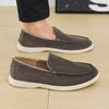 Men's Casual Shoes Suede Leather Loafers Classic British Style Men Shoes Lightweight Soft Moccasins Male Slip On Driving Flats