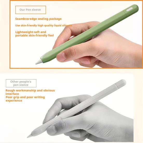 Карандаш USB C Силиконовый чехол Ультратонкий емкостный рукав Защитный чехол для карандаша для Apple Pencil