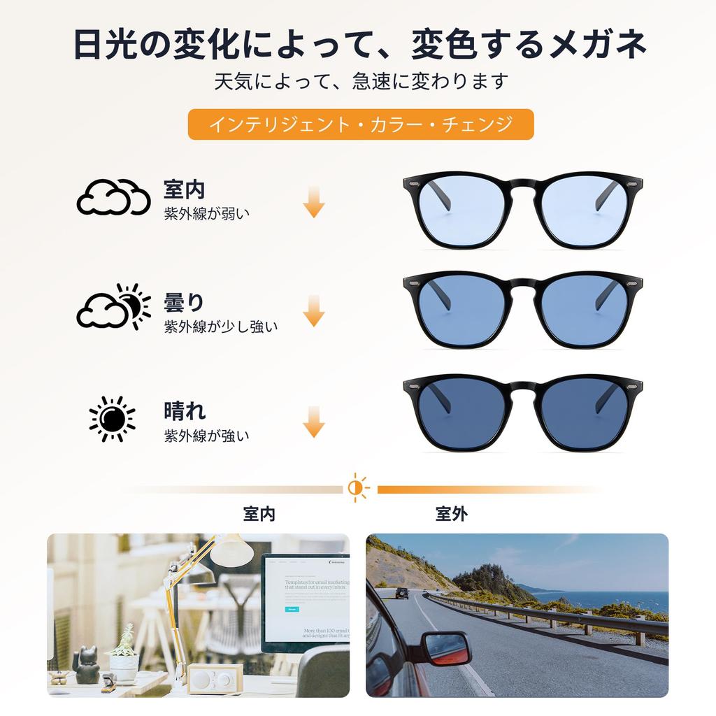 Фотохромные солнцезащитные очки Cyxus с поляризацией, защитой от УФ- и синего света. Идеально подходят для гор и унисекс линз, защиты, блокировки, вождения, альпинизма,