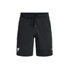 Solid Print Logo Drawstring Shorts Men Bottoms Black 1361616-002