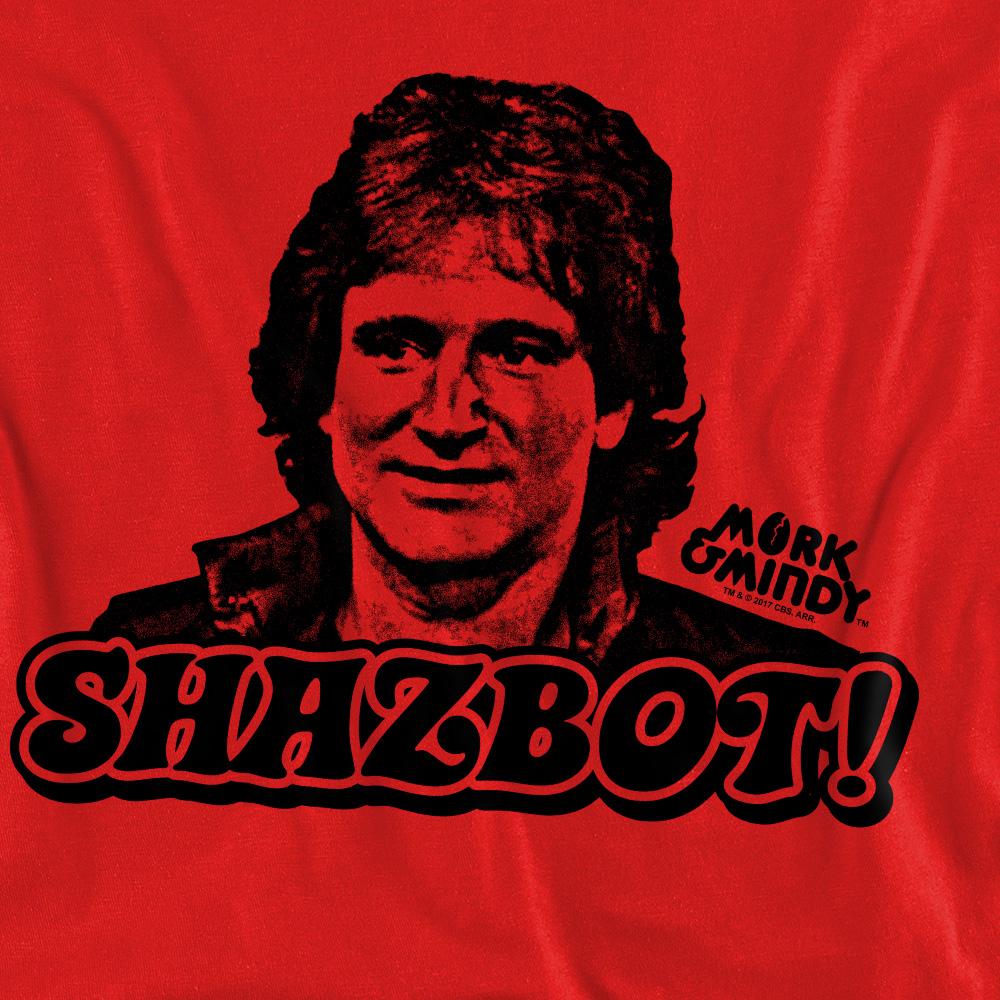 Mork And Mindy унисекс взрослая толстовка Shazbot