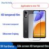 Защитная пленка Vivo T5E Anti-Peep из закаленного стекла с матовым HD-покрытием и линзой 'Орлиный глаз' со стразами
