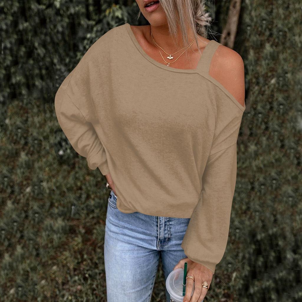 Women's O-neck 3/4 Sleeve Cute Print Shirt Outerwear