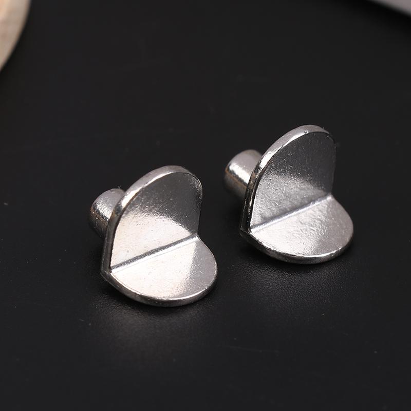 20Pcs 5Mm L-Shaped Shelf Support Studs Pegs Pins Plugs Cabinet Seperator Fixed Wooden Glass Layer Board Furniture Bracket Holder