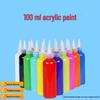 Набор акриловых красок 100 мл для детей - Раскрашивание гипсовой куклы своими руками и ручная роспись граффити