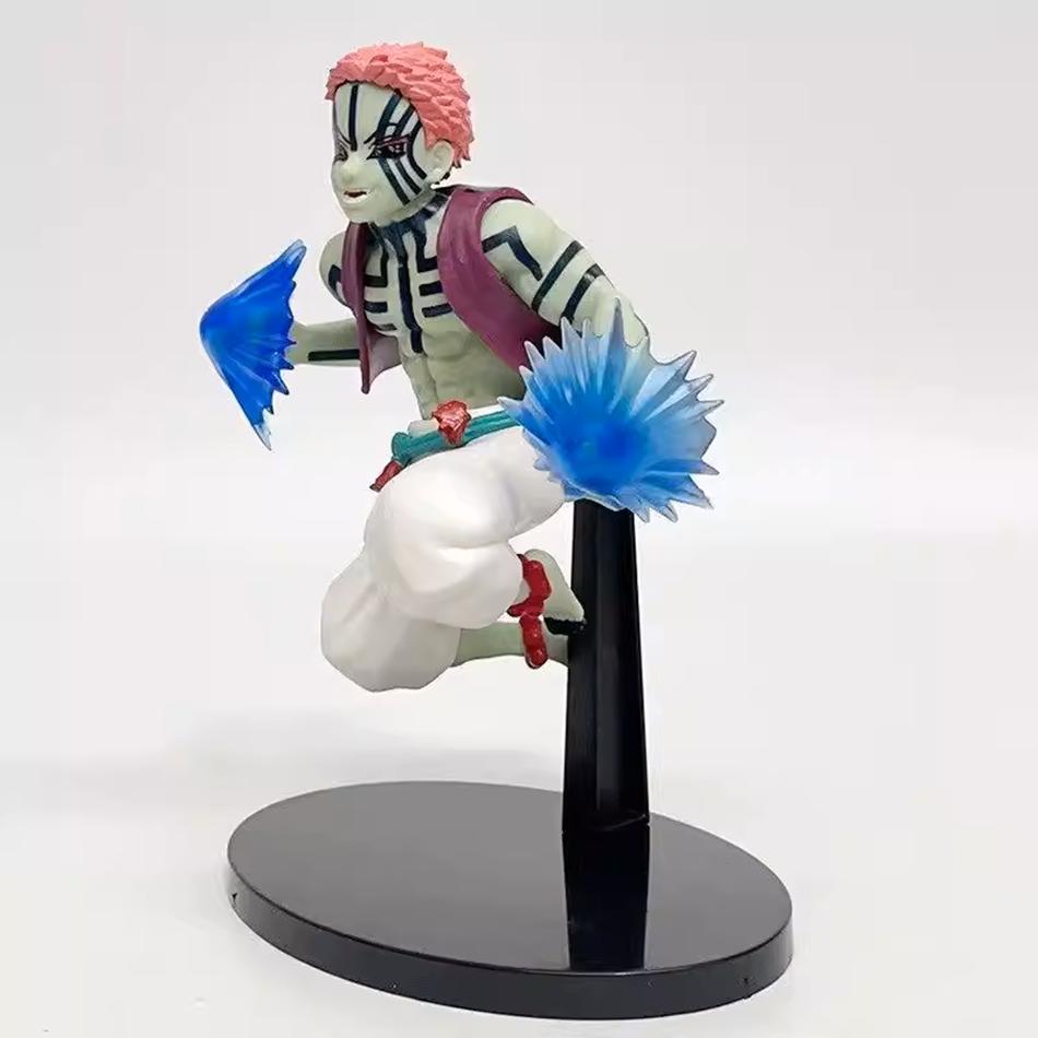 19 см Аниме Фигурка Клинок Рассекающий Демонов Фигурки Убийца Аказа Кукла Фигурка Воин Фигурка Действия Модель Игрушки Аниме Модель Фигурка Кукла в Машину