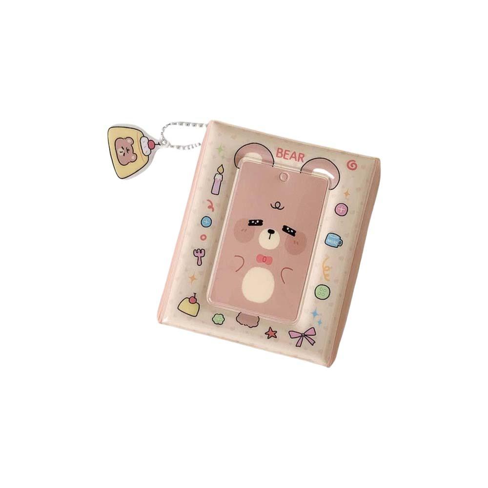 3in ID Photo Korean Photocard Holder PVC Card Cover Idol Card Display Protector School Stationery