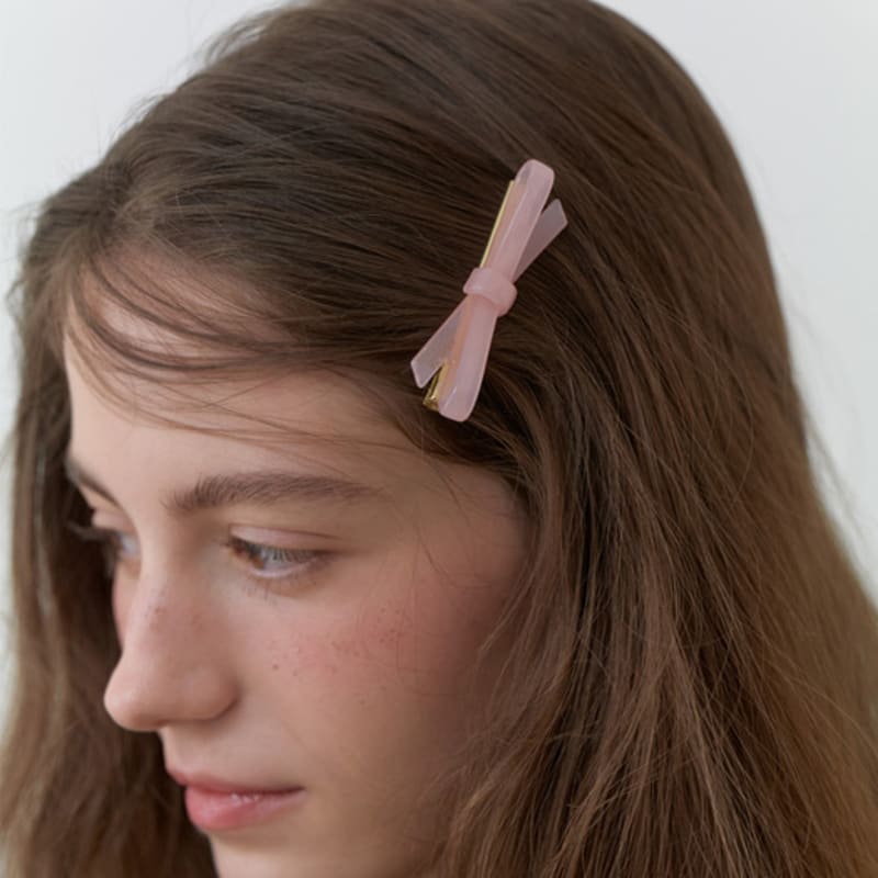CARRY BARRETTE Carry Barrette Volume Ribbon Hair Clip
