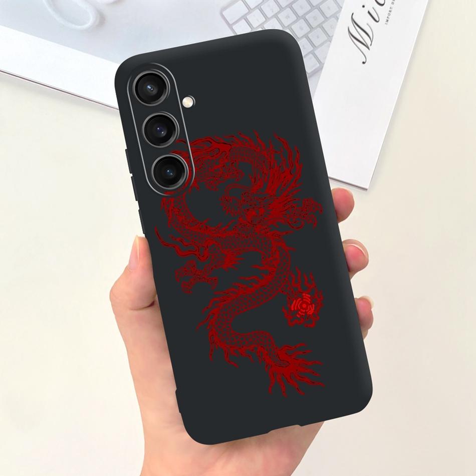 For Samsung Galaxy S23 FE Fashion Sunflower Butterfly Painted Case For Samsung S23FE 5G S 23fe SM-S711B Soft Silicon Jelly Cases