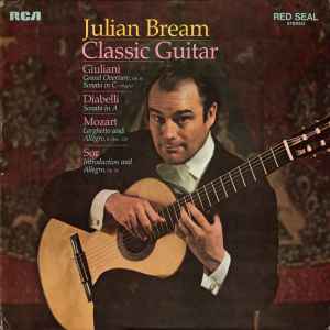 LP Пластинка ДЖУЛИАН БРИМ, МАУРО ДЖУЛИАНИ, АНТОН - Классическая гитара SAR22075 RCA Red Seal 1969 Германия Классика Б/У