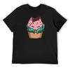 Stray Cat T-Shirt Plus Size Tops Blanks Heavyweight T Shirts for Men