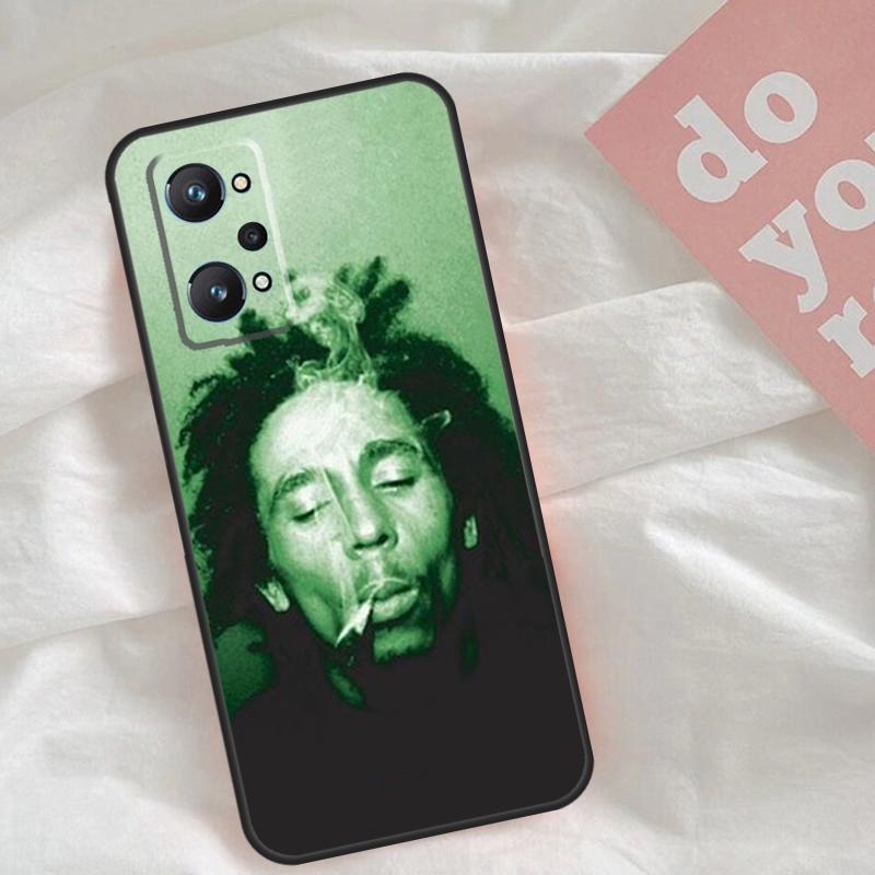 Reggae Bob Marley For Realme C30 C31 C33 C35 C55 C21Y GT Neo 5 3T 2T OnePlus 11 10 9 Pro Nord CE 3 2 Lite Case