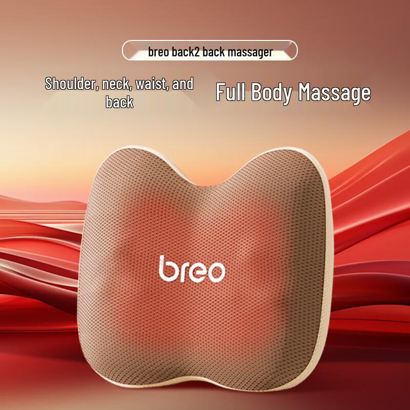 Массажер для спины и поясницы Breo Back 2, штекер CN (адаптер в комплекте)