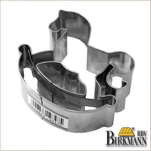 BIRKMANN Форма для печенья (Форма лошадки-качалки, 7 х 7 см)