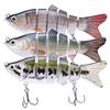 Набор из 3 искусственных приманок, 10 см, 17 г, тонущий свимбейт, крэнкбейты, воблеры премиум-класса для ловли щуки
