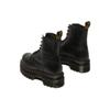Dr. Martens Кожаные ботильоны на платформе Audrick Черные кроссовки унисекс 27149001