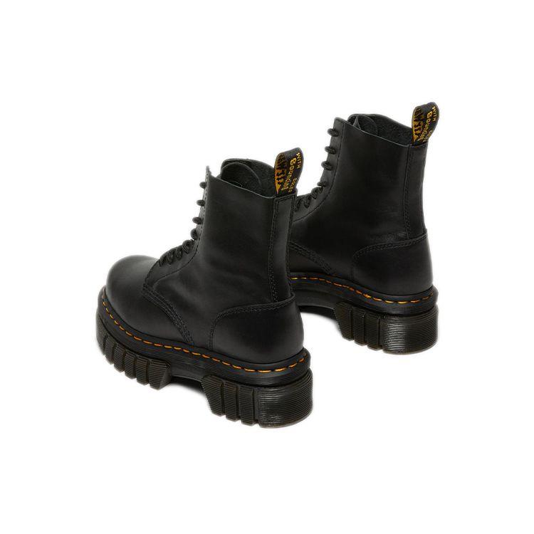 Dr. Martens Кожаные ботильоны на платформе Audrick Черные кроссовки унисекс 27149001