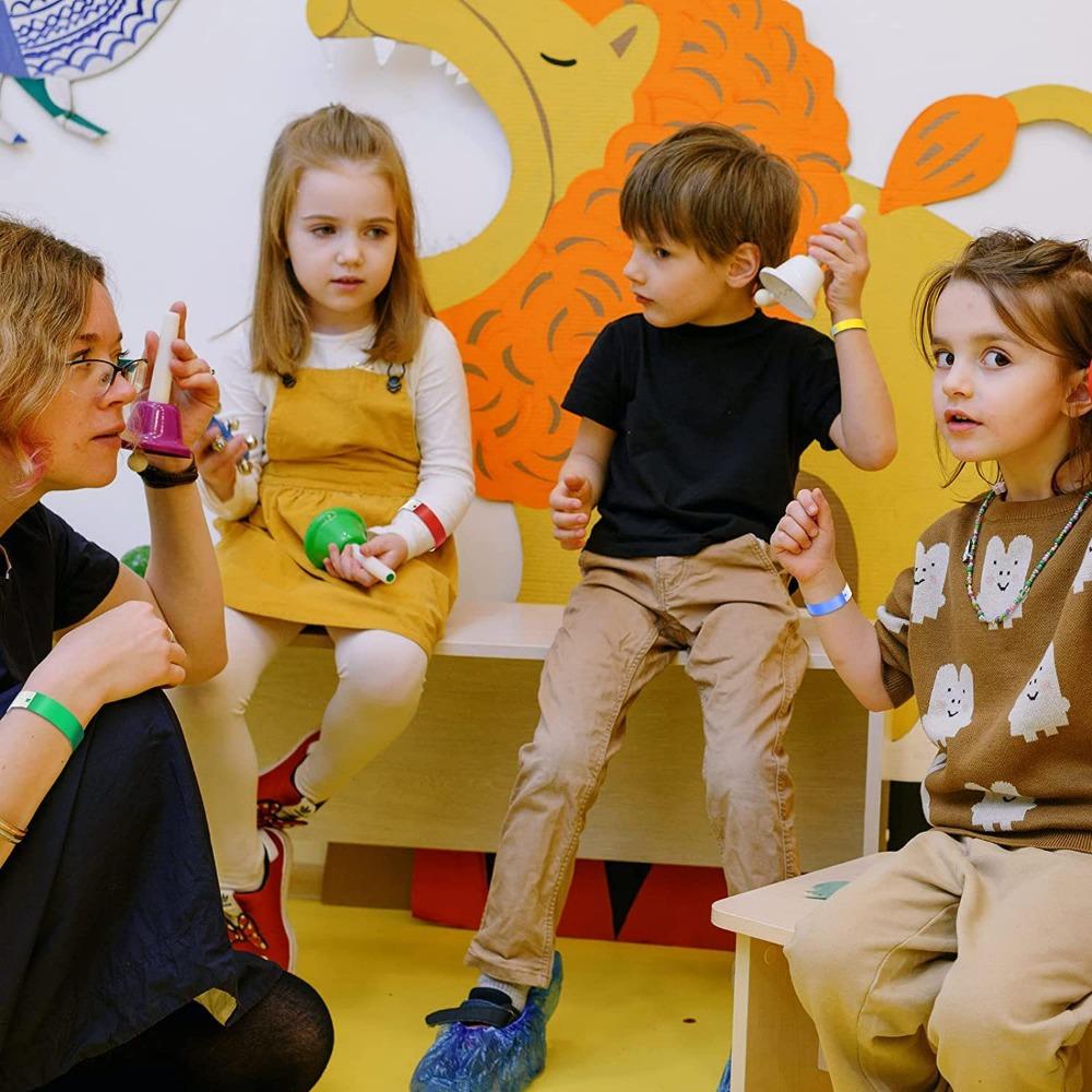 600 Pcs Paper Wristbands Neon Wrist Bands Waterproof Hand Bands for Events Lightweight Concert Wristbands Neon Colored Adhesive Wristbands for Party